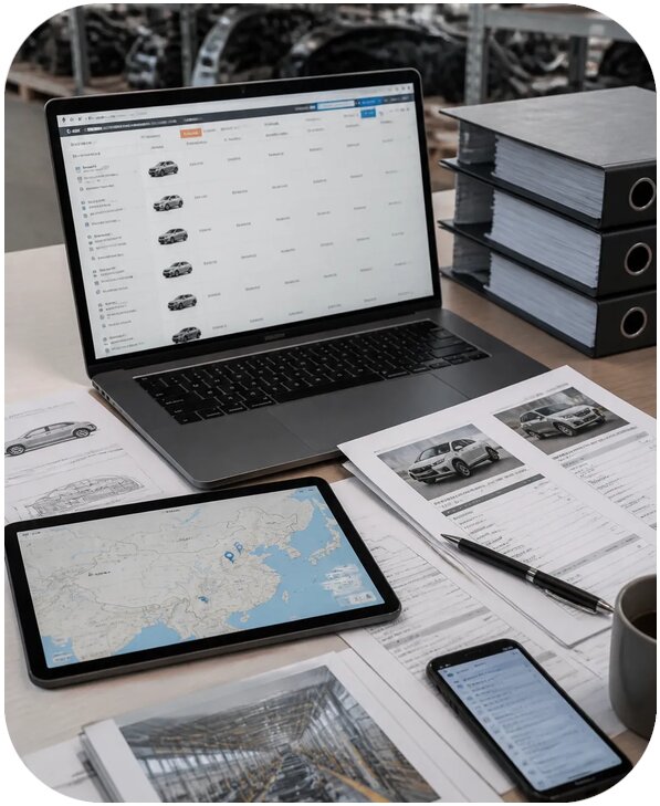 Поиск поставщиков автомобилей в Китае для компаний